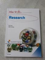 How to do research*, Boeken, Studieboeken en Cursussen, Ophalen
