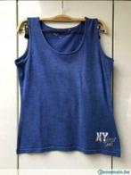 TQF blauwe tanktop - Maat 14 jaar, TQF, Ophalen of Verzenden, Zo goed als nieuw, Shirt of Longsleeve