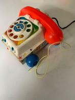 Telefoon ficher price vintage, Kinderen en Baby's, Speelgoed | Fisher-Price, Ophalen, Gebruikt, Duw- of Trekspeelgoed, Met geluid