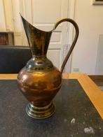 Cruche cuivre et laiton, Antiquités & Art, Antiquités | Bronze & Cuivre, Enlèvement ou Envoi, Cuivre