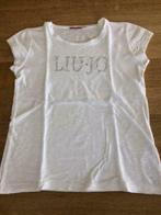 Liu Jo witte t shirt glitters maat 12 jaar, Liu Jo, Meisje, Ophalen of Verzenden, Zo goed als nieuw