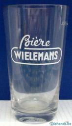 Bier brouwerij glas Wielemans Brussel 33 cl, Gebruikt, Ophalen of Verzenden
