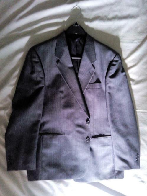 Veston gris, Kleding | Heren, Kostuums en vesten, Gedragen, Maat 52/54 (L), Grijs, Ophalen of Verzenden
