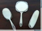 Ensemble face à main miroir argent vintage scandinave Nysolv, Antiquités & Art