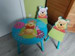 Tafel met 2 stoelen Winnie De Pooh, Gebruikt, Ophalen