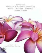Horngren's Financial & Managerial Accounting, Gelezen, Ophalen of Verzenden