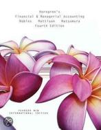 Horngren's Financial & Managerial Accounting, Boeken, Ophalen of Verzenden, Gelezen