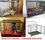 Cage chien XXL cage chat cage SOLIDE cage mobile parc enclos, Envoi, Neuf
