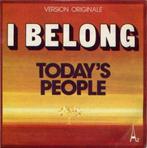 Today's People ‎– I Belong, Overige formaten, Verzenden, Poprock