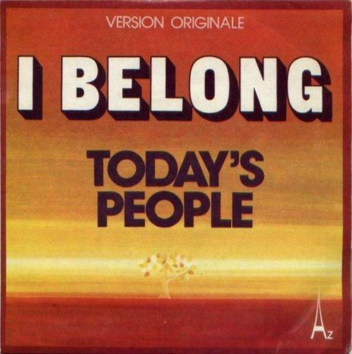 Today's People ‎– I Belong, Cd's en Dvd's, Vinyl | Rock, Poprock, Overige formaten, Verzenden