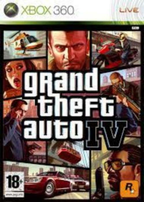 Jeu Xbox 360 Grand theft auto 4., Consoles de jeu & Jeux vidéo, Jeux | Xbox 360, Utilisé, Aventure et Action, 1 joueur, À partir de 18 ans