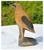 §  oiseau corne sculptée, Antiquités & Art, Art | Sculptures & Bois, Enlèvement ou Envoi