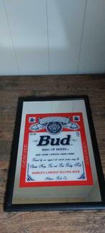 Miroir publicitaire Bud / Budweiser, Collections, Envoi, Panneau publicitaire, Neuf