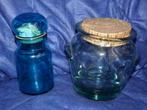 Twee oude glazen bokalen, Enlèvement ou Envoi
