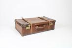 grande valise antique en cuir, Antiquités & Art, Enlèvement