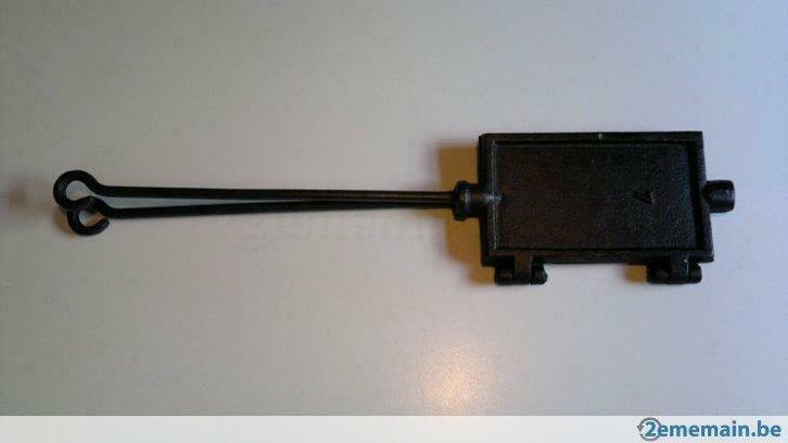 Ancien gaufrier authentique en fonte en parfait état, Antiek en Kunst, Antiek | Woonaccessoires