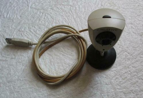 CREATIVE - Webcam (Modèle 1), Informatique & Logiciels, Webcams, Comme neuf, Enlèvement ou Envoi