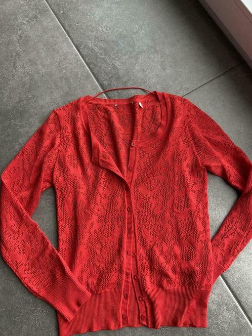 Rode gilet c&a small, Vêtements | Femmes, Blouses & Tuniques, Comme neuf, Taille 36 (S), Rouge, Enlèvement ou Envoi