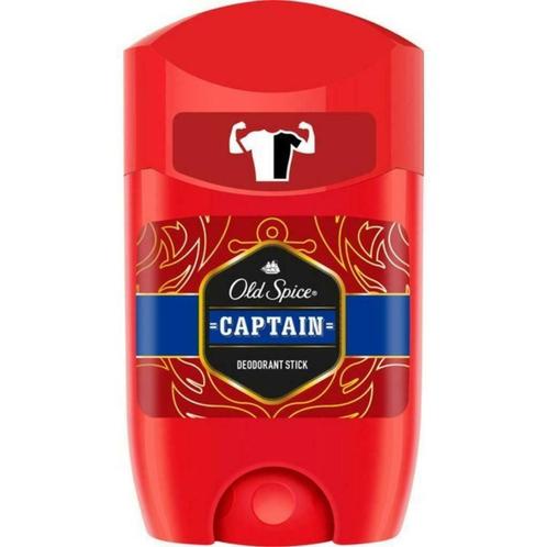 Old Spice Captain deo stick 50 ML, Bijoux, Sacs & Beauté, Beauté | Soins du corps, Neuf, Déodorant ou Spray corporel, Enlèvement ou Envoi