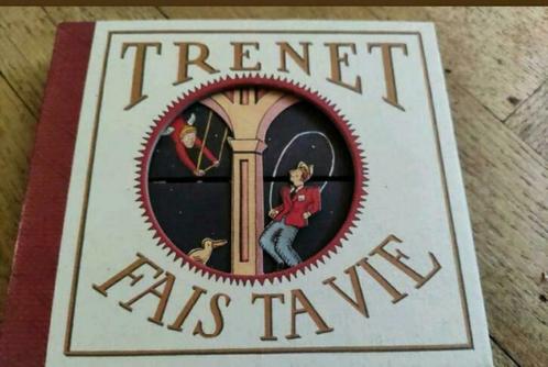TRENET FAIS TA VIE - limited edition pop up, genummerd, Cd's en Dvd's, Cd's | Humor en Cabaret, Ophalen of Verzenden