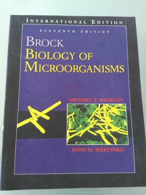 Biology of Microorganisms, Boeken, Wetenschap, Zo goed als nieuw, Natuurwetenschap, Ophalen