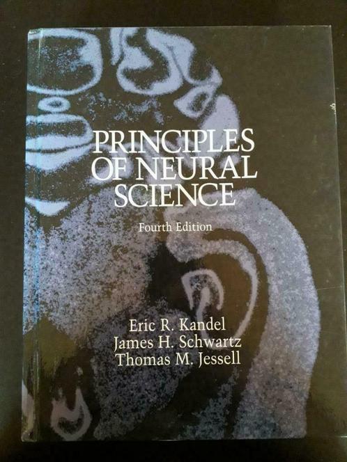 Principals of neural science - 4th edition, Livres, Science, Comme neuf, Sciences naturelles, Enlèvement ou Envoi