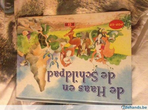 de haas en de schildpad, Livres, Livres pour enfants | 4 ans et plus, Utilisé, 4 ans, Enlèvement ou Envoi