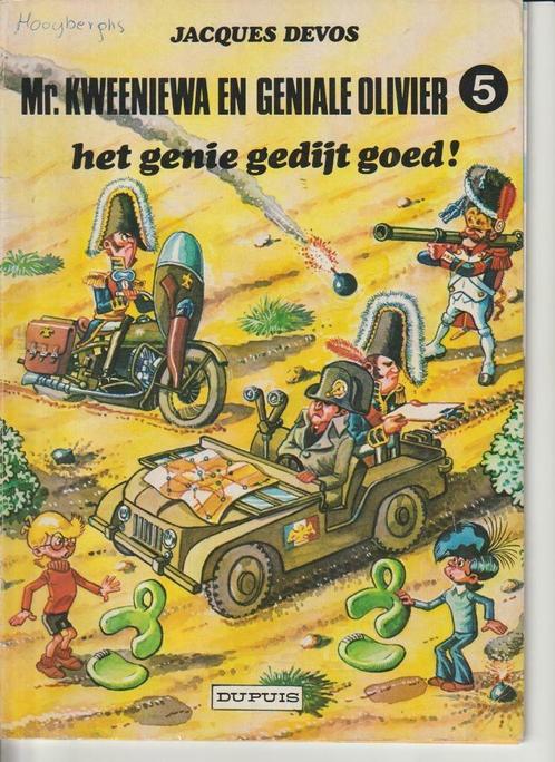 Strip : "Mr. Kweeniewa en geniale Olivier nr. 5"., Boeken, Stripverhalen, Ophalen of Verzenden