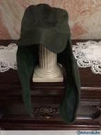 kaki muts met oorkleppen , met fleece voering ,maat ; M & L, Ophalen of Verzenden