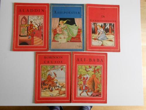 4 sprookjesboeken 1935 uitgave Chagor .1ste drukken, Boeken, Sprookjes en Fabels, Ophalen of Verzenden