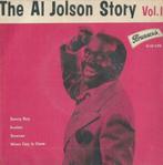 Al Jolson – “The Al Jolson Story Vol 1” – Single - EP, Gebruikt, 7 inch, Ophalen of Verzenden, Jazz en Blues