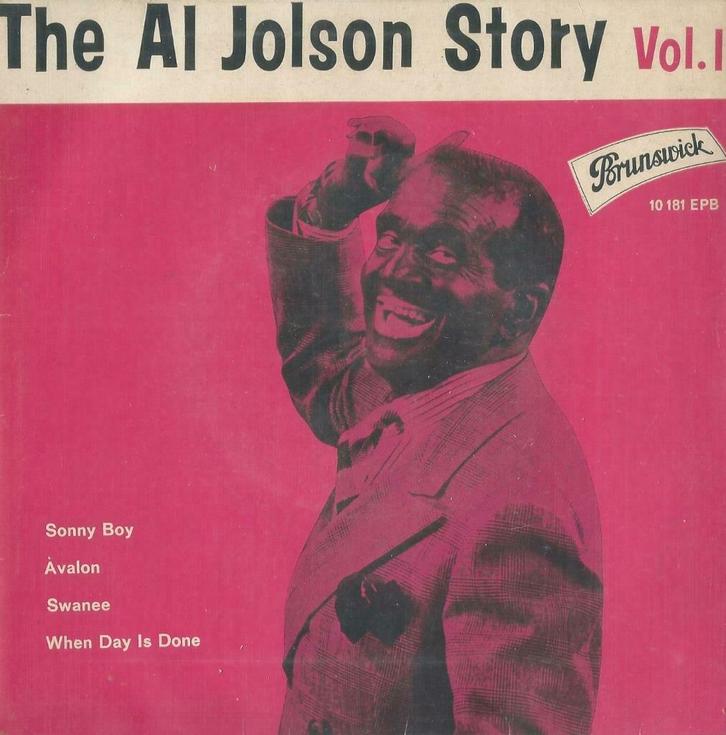 Al Jolson – “The Al Jolson Story Vol 1” – Single - EP, Cd's en Dvd's, Vinyl Singles, Gebruikt, EP, Jazz en Blues, 7 inch, Ophalen of Verzenden