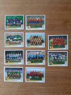 Panini World Cup 2002 ploegfoto's blue back/dos bleu, Ophalen of Verzenden, Zo goed als nieuw