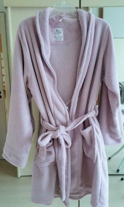 beau peignoir 3/4 sortie bain robe chambre rose lilas clair, Kleding | Dames, Ondergoed en Lingerie, Badjas, Roze, Ophalen of Verzenden