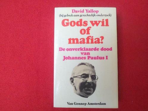 David Yallop: Gods wil of mafia?, Livres, Religion & Théologie, Utilisé, Christianisme | Catholique, Enlèvement ou Envoi