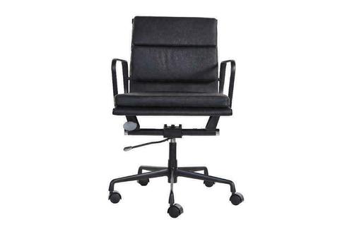 Eames EA217 Bureaustoel Full Black | GRATIS VERZENDING, Maison & Meubles, Chaises de bureau, Neuf, Chaise de bureau, Noir, Enlèvement ou Envoi