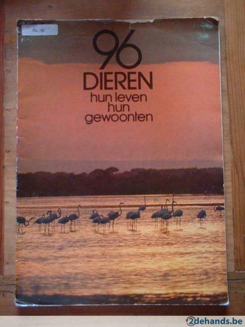 De Beukelaer - 96 dieren hun leven en hun gewoonten, Hobby & Loisirs créatifs, Jeux de société | Jeux de cartes, Utilisé, Enlèvement ou Envoi