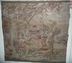 antieke oude tapisserie doek, Ophalen