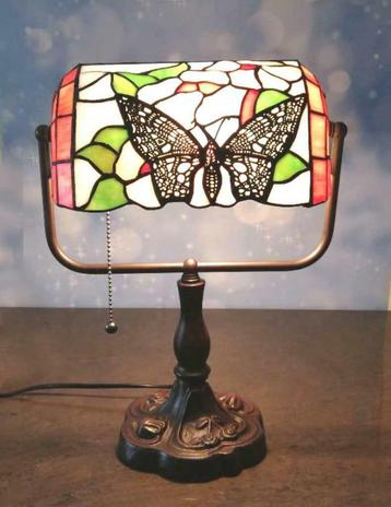 speciale broccante tiffanylamp - Bureaulamp beschikbaar voor biedingen