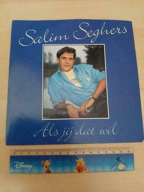 Vinyl LP Salim Seghers gesigneerd Als jij dat wil, Cd's en Dvd's, Vinyl | Nederlandstalig, Zo goed als nieuw, Overige genres, Overige formaten