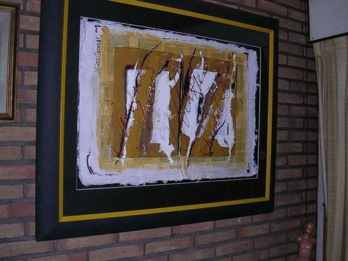 Groot werk van Antonio Poioumen..... 106 - 88 Cm, Antiek en Kunst, Kunst | Schilderijen | Klassiek, Ophalen