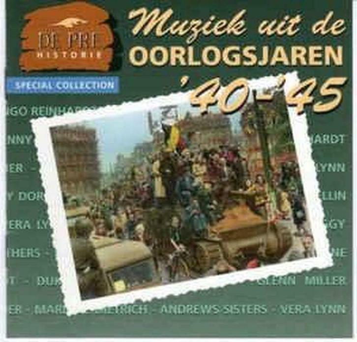 CD-Box - Muziek uit de oorlogsjaren '40-'45 (1994) (A), Cd's en Dvd's, Cd's | Verzamelalbums, Overige genres, Boxset, Verzenden