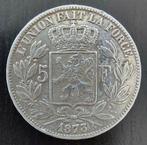 Belgium 1873 - 5 Fr. Zilver - Leopold II - Morin 160a - Pr