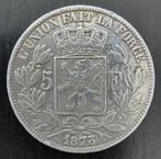 Belgium 1873 - 5 Fr. Zilver - Leopold II - Morin 160a - Pr, Argent, Envoi, Monnaie en vrac, Argent
