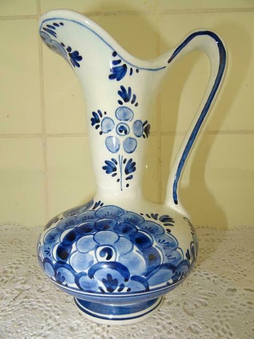 Ancien vase pichet bleu de Delft art bibelots bleus, Antiquités & Art, Antiquités | Vases, Enlèvement ou Envoi