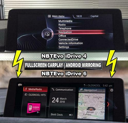 ! BMW - Mise a jour NBT EVO ID4 vers ID6 (Carplay/Android) !, Autos : Divers, Navigation de voiture, Neuf