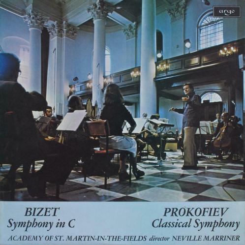 LP Bizet Prokofiev - Académie St Martin N Marriner‎ 1973, CD & DVD, Vinyles | Classique, Utilisé, Romantique, Orchestre ou Ballet