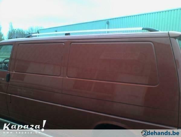 Volkswagen Transporter T4 dakrails chrome NIEUW !!!, Auto diversen, Dakdragers, Nieuw, Ophalen of Verzenden