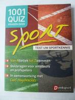 Sport. 1001 Quiz-vragen over Sport. I.s.m. Carl Huybrechts, Overige sporten, Ophalen of Verzenden, Zo goed als nieuw