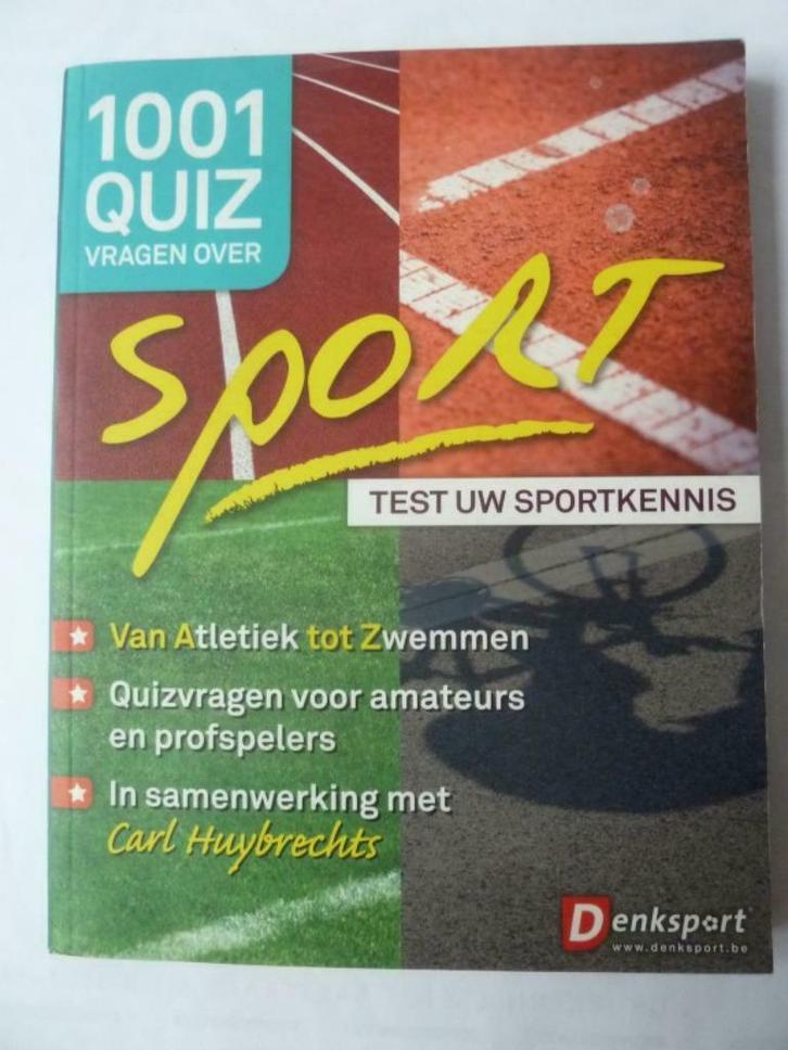 Sport. 1001 Quiz-vragen over Sport. I.s.m. Carl Huybrechts, Boeken, Sportboeken, Zo goed als nieuw, Overige sporten, Ophalen of Verzenden